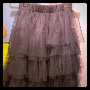 tulle skirt